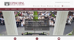 Desktop Screenshot of episcopalhighschool.org